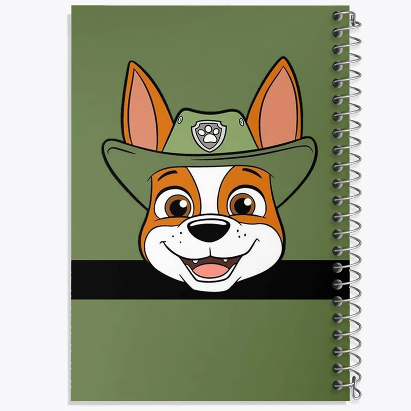 دفتر مشق 50 برگ خندالو مدل انیمیشن سگ های نگهبان کد 26920