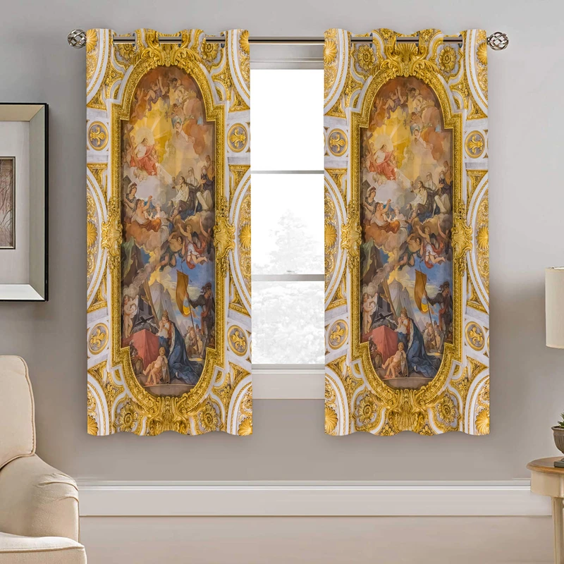 پرده نیروانا طرح قاب عکس مدل مخمل کد 5007 سایز 140×200 سانتی متر