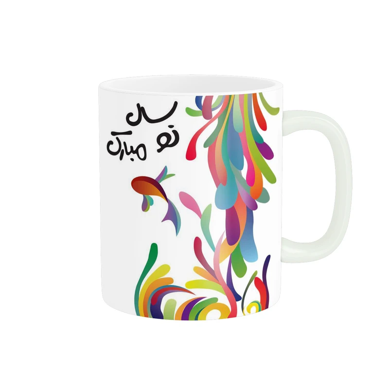 ماگ پاد آفرین طرح سال نو کد 355