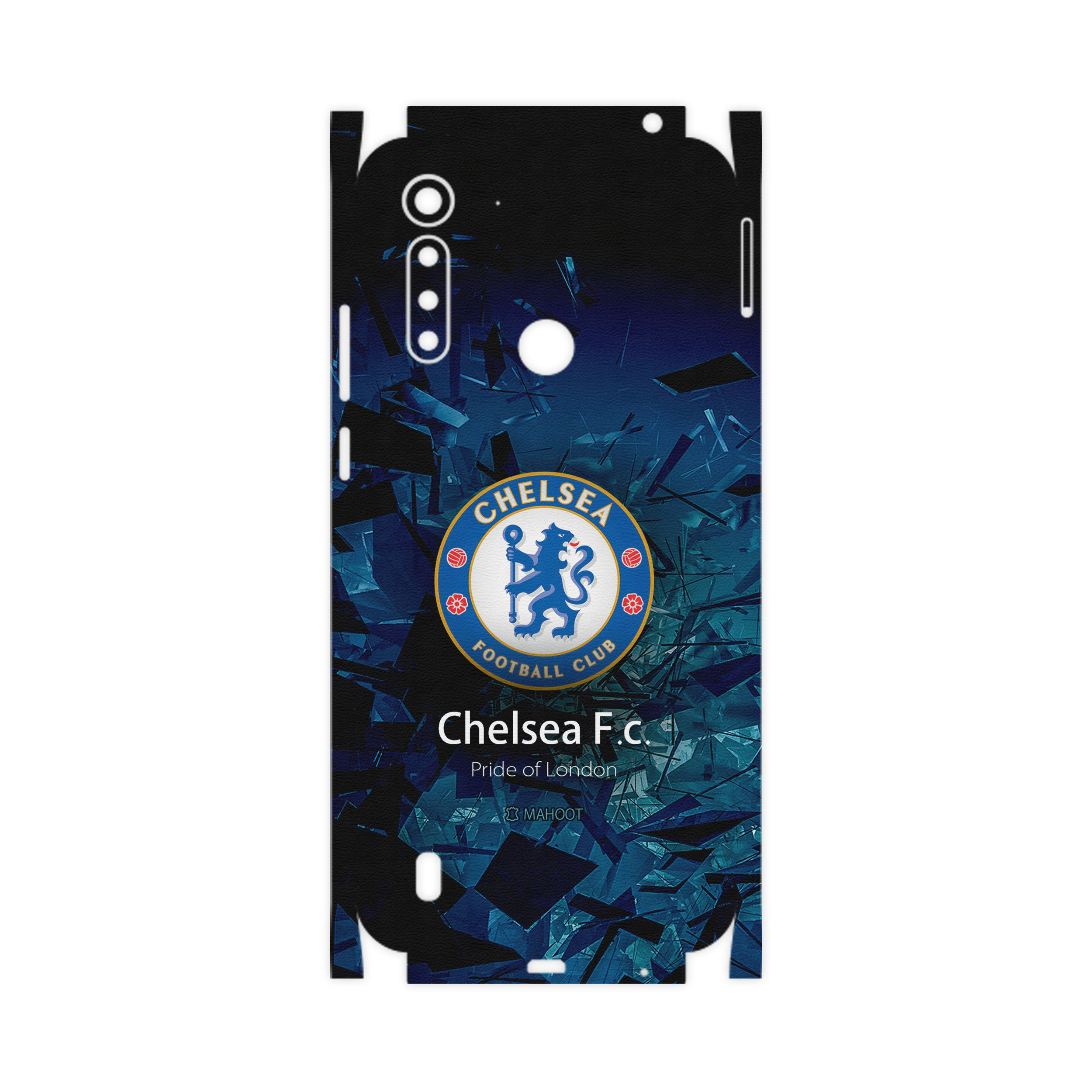 برچسب پوششی ماهوت مدل Chelsea-FC-FullSkin  مناسب برای گوشی موبایل موتورولا Moto G8 Power Lite