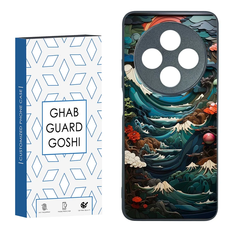 کاور قاب گارد گوشی طرح منظره کد TPU-205 مناسب برای گوشی موبایل شیائومی REDMI 14 C