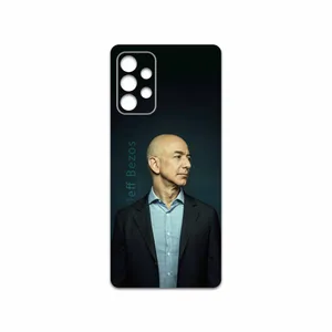 MAHOOT Jeff Bezos Cover Sticker for Samsung Galaxy A72