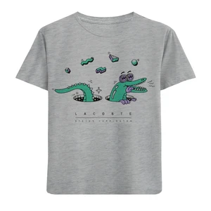 تی شرت آستین کوتاه بچگانه مدل تمساح F591