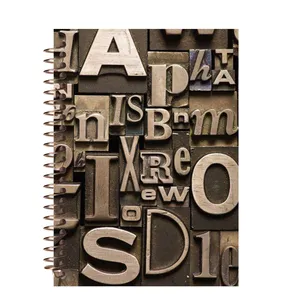 دفتر لغت  طرح حروف انگلیسی کد W79