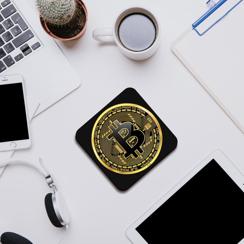 زیر لیوانی لوکسینو مدل بیت کوین کد Bitcoin_7