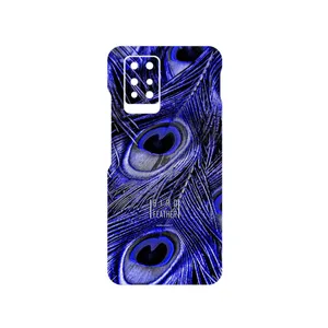 MAHOOT Purple Feather Cover Sticker for Infinix Note 10 Pro