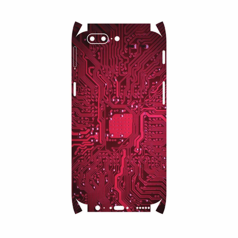 برچسب پوششی ماهوت مدل Red-Printed-Circuit-Board-FullSkin مناسب برای گوشی موبایل وان پلاس 5
