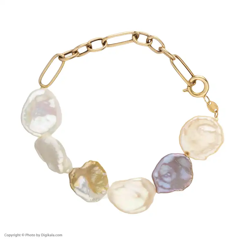 دستبند طلا 18 عیار زنانه مایا ماهک مدل MB1113