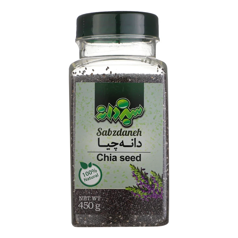 دانه چیا سبزدانه - 450 گرم