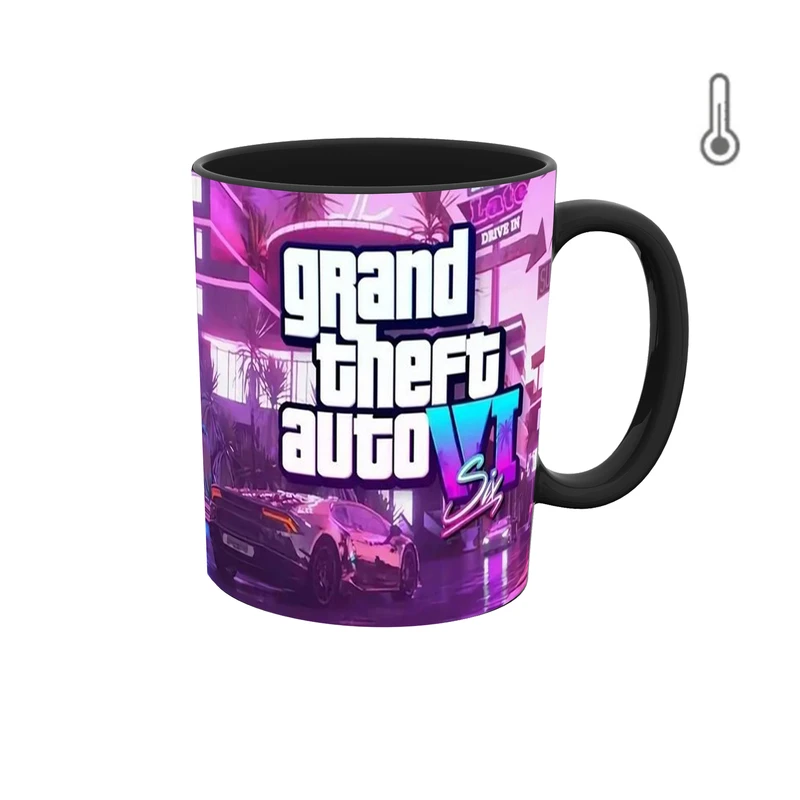 ماگ حرارتی طرح جی تی ای 6 GTA VI  