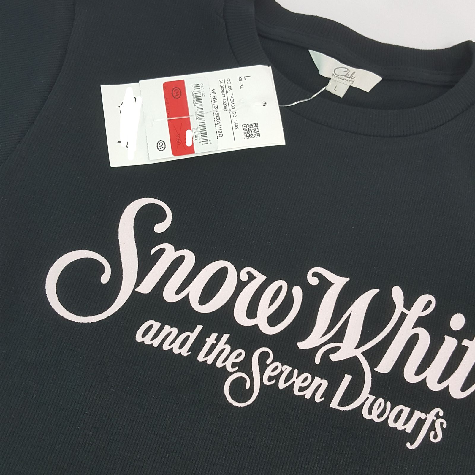 تی شرت آستین کوتاه زنانه سی اند ای مدل 18300020 - - 4