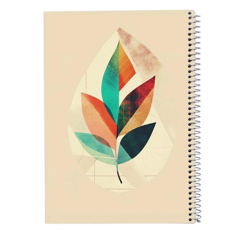 دفتر ژورنال نویسی 50 برگ مدوپد مدل نقطه ای طرح اشکال فانتزی کد DF16191