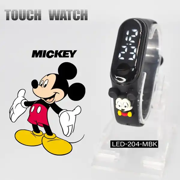 ساعت مچی دیجیتال بچگانه مدل عروسکی میکی موز کد BL