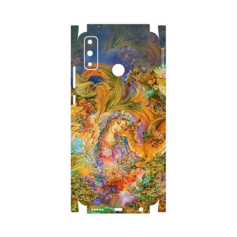 برچسب پوششی ماهوت مدل Persian miniature 3-FullSkin مناسب برای گوشی موبایل هوآوی Y8s