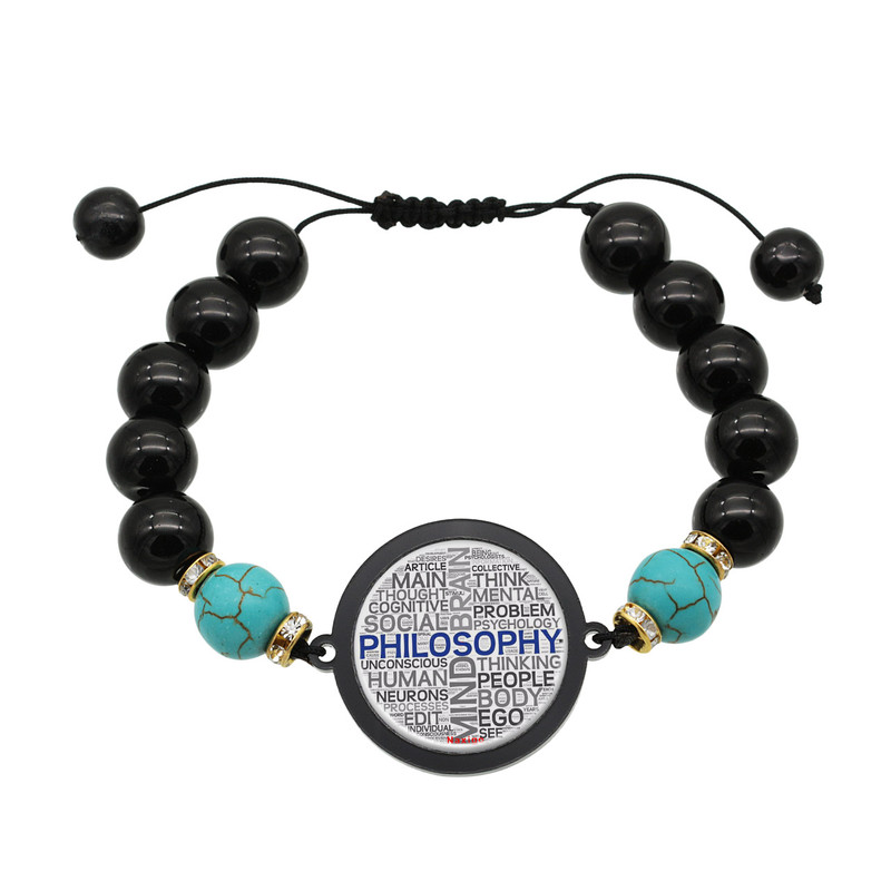 دستبند زنانه ناکسیگو طرح فلسفه کد BR4001 دستبند زنانه ناکسیگو طرح فلسفه کد BR4001