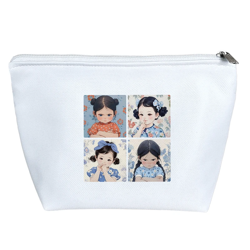 کیف لوازم آرایش دخترانه خندالو مدل دخترانه بامزه کد H879