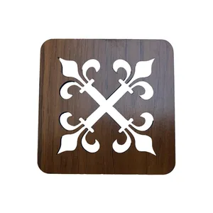 زیر لیوانی مدل G50 مجموعه دوازده عددی به همراه استند