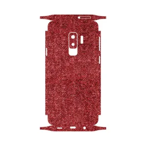 MAHOOT Fabric Texture 4-FullSkin Cover Sticker for Samsung Galaxy S9 Plus