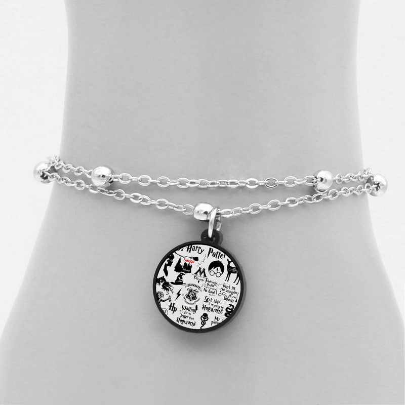 پابند زنانه ناکسیگو مدل شب تاب طرح هری پاتر کد LB7465