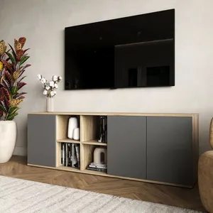 میز تلویزیون مدل 2142 مناسب برای تلویزیون تا 75 اینچ