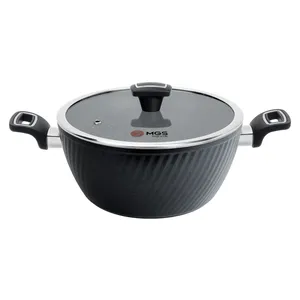 قابلمه گرانیت ام جی اس مدل فورج کد 005 سایز 24