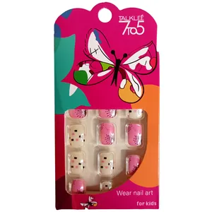 ناخن مصنوعی بچگانه تالکی کد 5s بسته 12 عددی