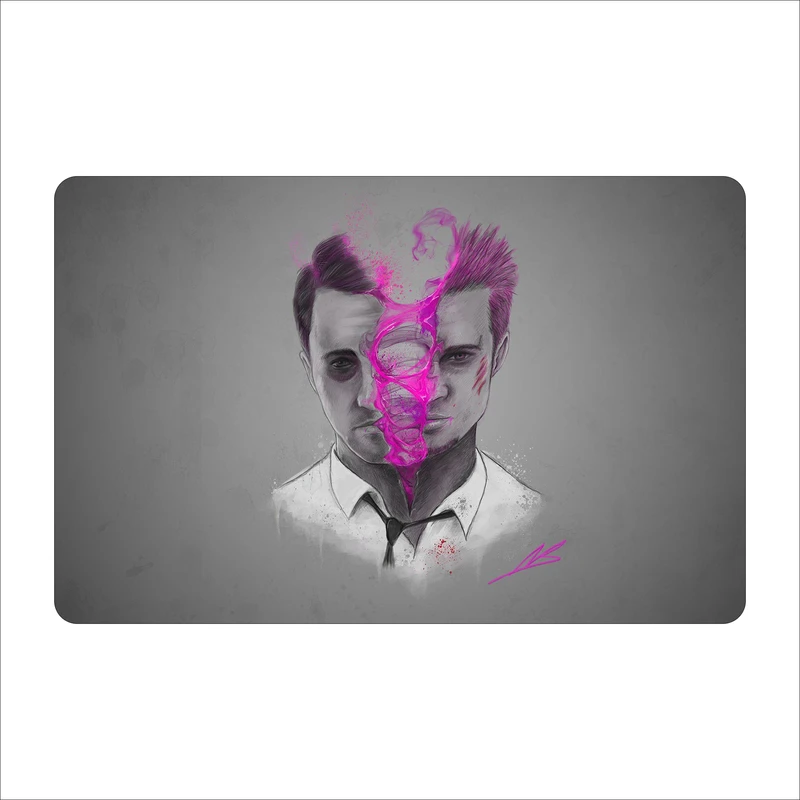 ماوس پد طرح فایت کلاب -fight club مدل mpb633