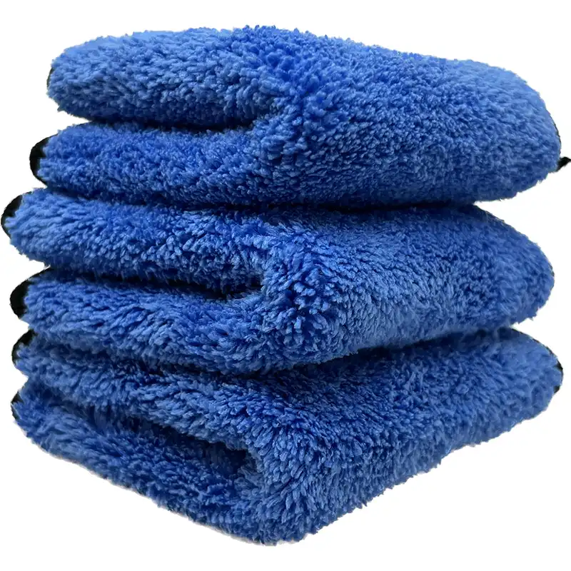 دستمال نظافت خودرو کلینتون مدل سوپر میکروفایبر کد 401-CL600B بسته 3 عددی