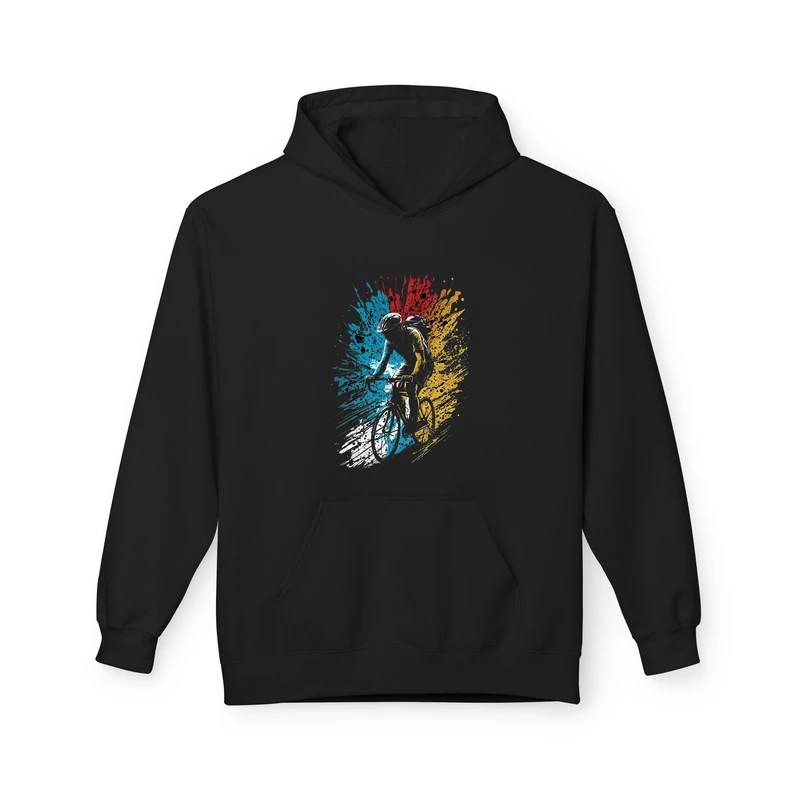 هودی مردانه پاد آفرین مدل دوچرخه سواری کد 228