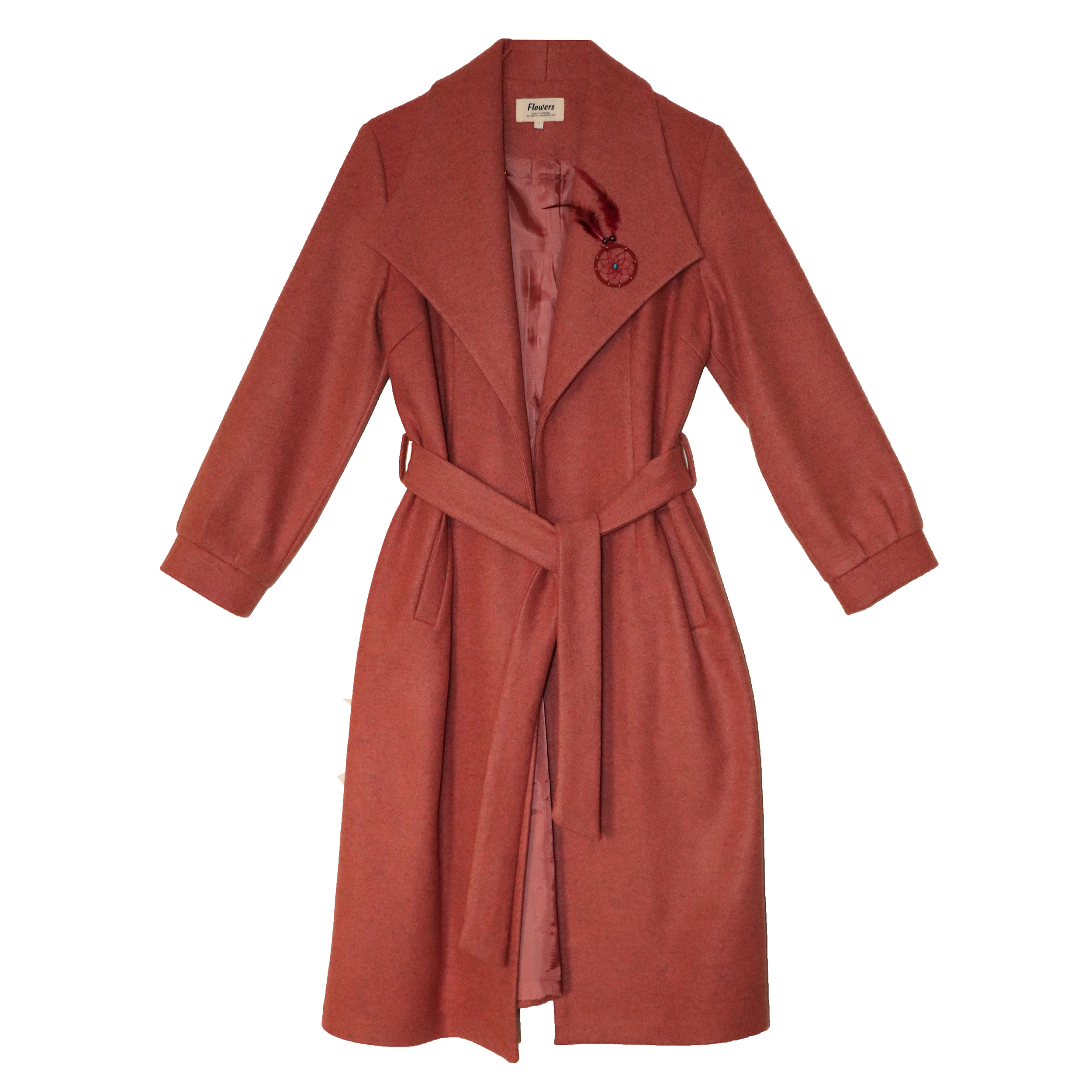 پالتو زنانه فلاورز مدل 2154-2