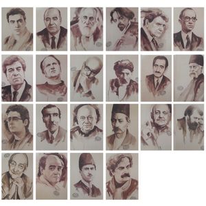 نقد و بررسی پوستر طرح چهره های درخشان موسیقی ایران کد 022 مجموعه 22 عددی توسط خریداران