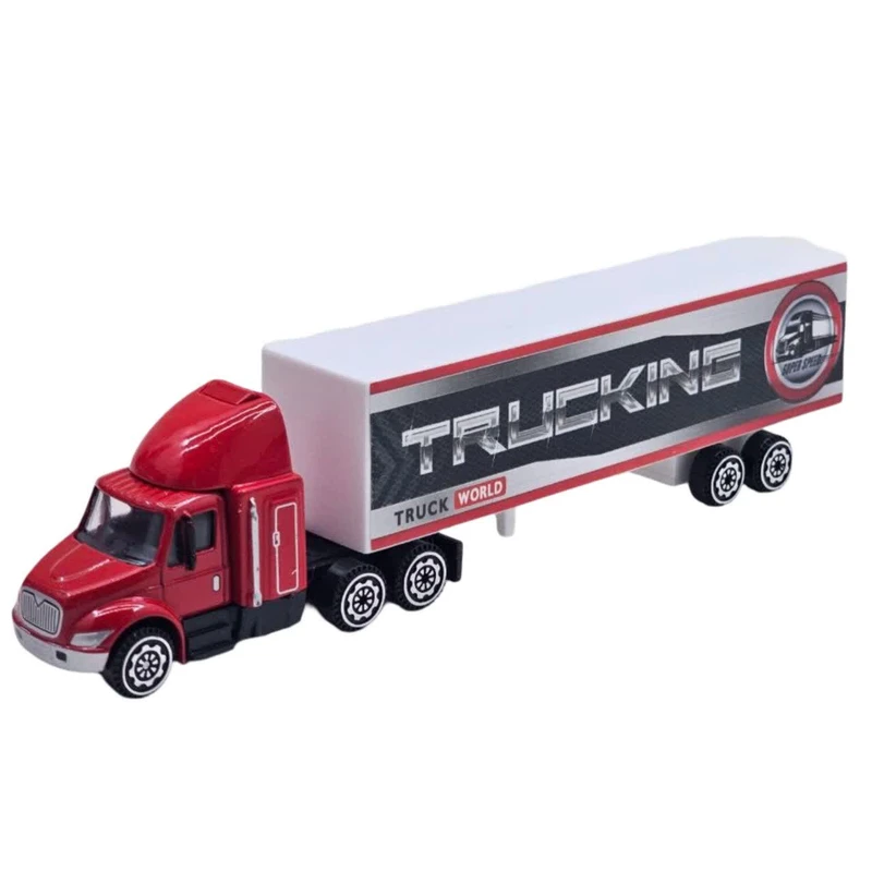 ماکت ماشین ناب سل مدل تریلی کانتیر بر ماک فلزی کد 002