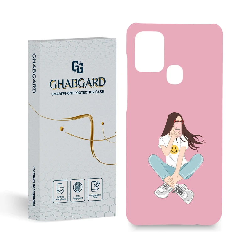 کاور قاب گارد مدل دخترانه مناسب برای گوشی موبایل سامسونگ Galaxy A21s