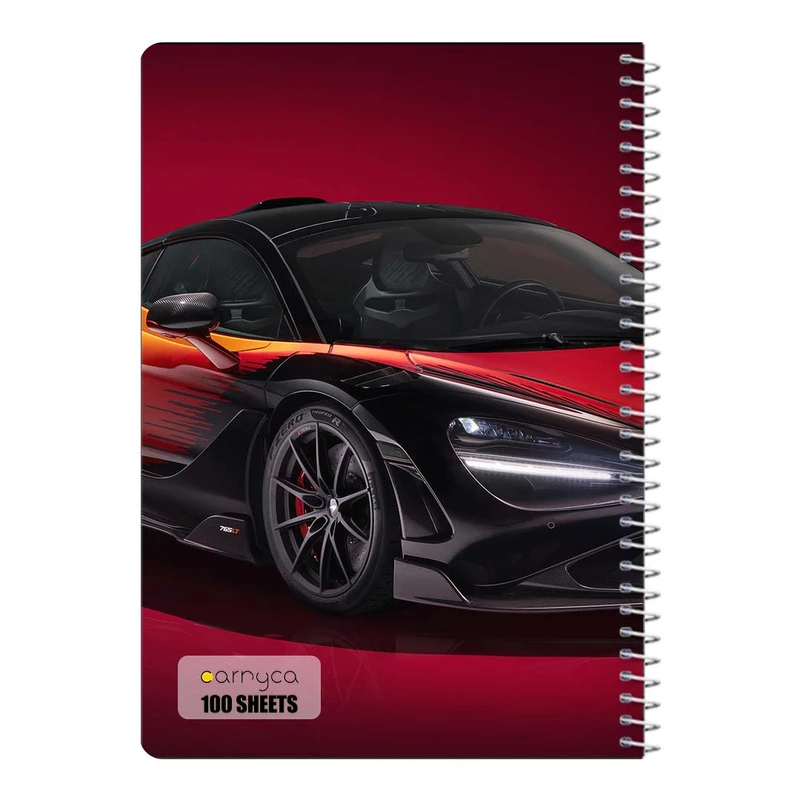 دفتر مشق 100 برگ سیمی کارنیکا طرح مک لارن McLaren کد 18832