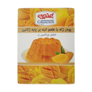 پودر ژله غنچه با طعم انبه - 100 گرم