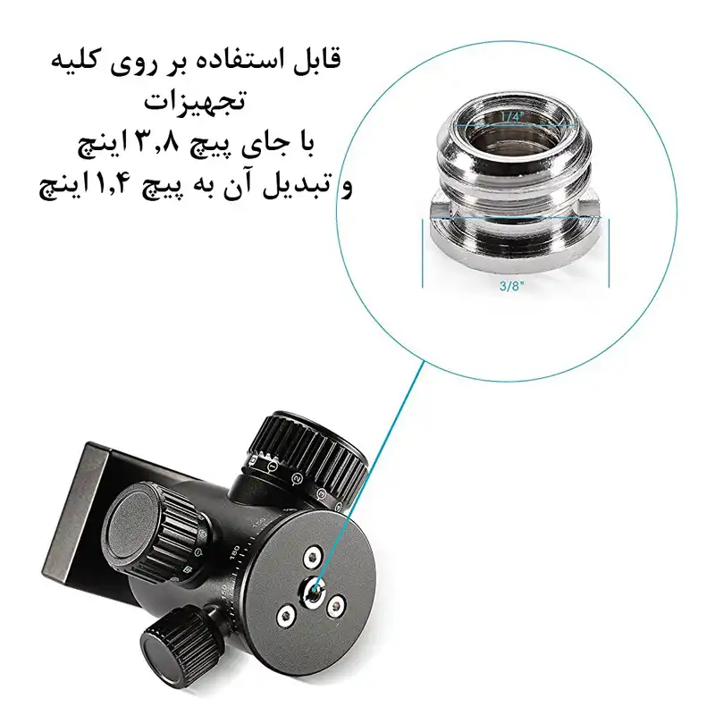 تبدیل پایه پلوز مدل Thread Adapter