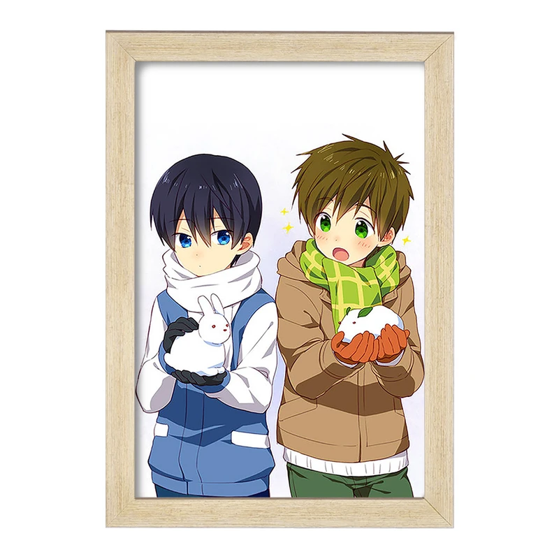 تابلو خندالو مدل ماکوتو و هاروکا انیمه فری تیل Fairy Tail  کد 15617