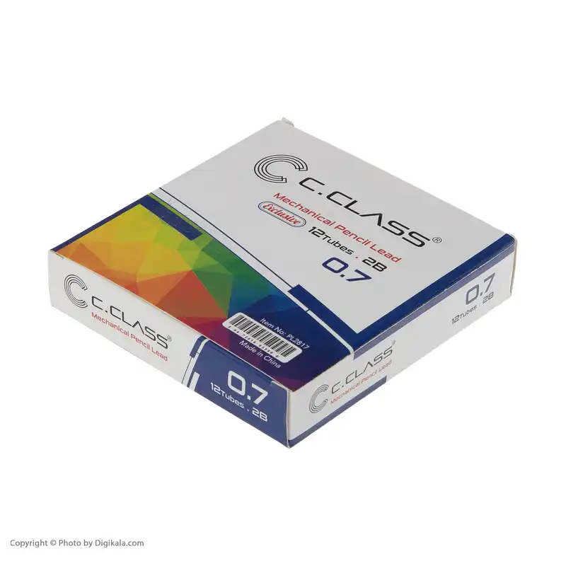 نوک مداد نوکی 0.7 میلی متری سی.کلاس مدل PL2817 بسته 12 عددی