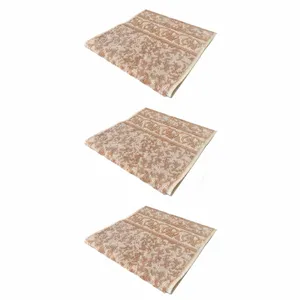 حوله دستی فرش مریم مدل Abr1 سایز 30x60 سانتی متر بسته 3 عددی