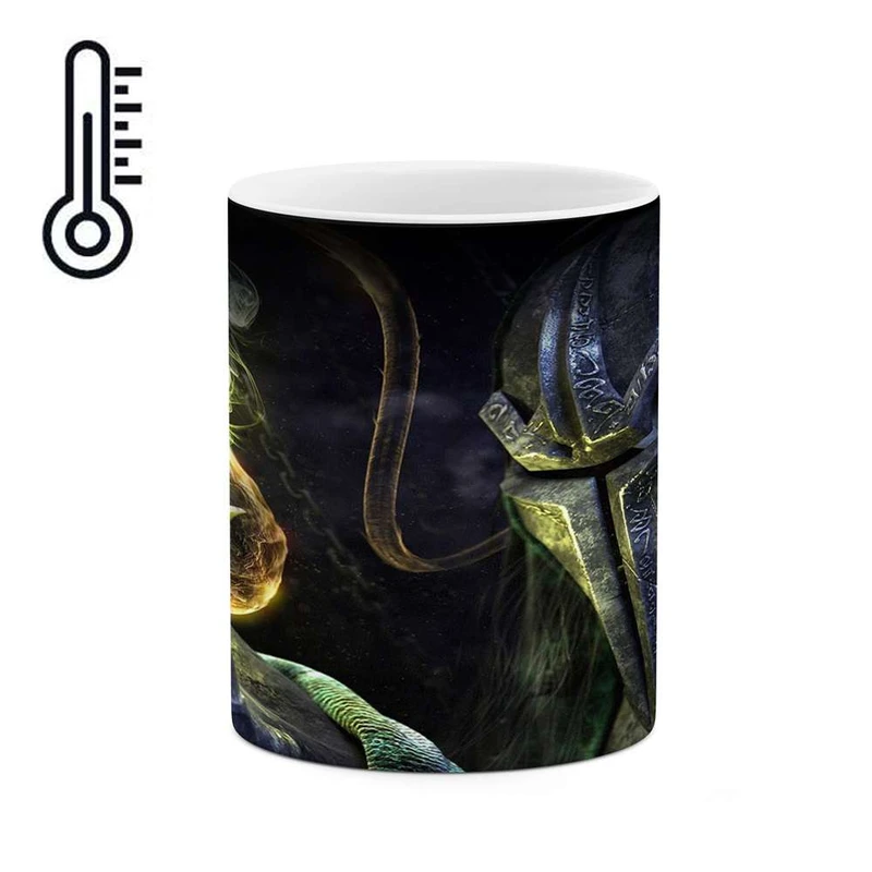 ماگ حرارتی کاکتی مدل انیمه کد  mgh12985