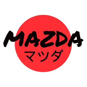 استیکر خودرو پویا مارکت طرح مزدا ژاپنی کد 2974