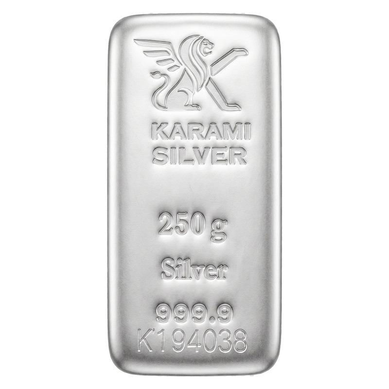 شمش نقره کرمی متال طرح شیردال