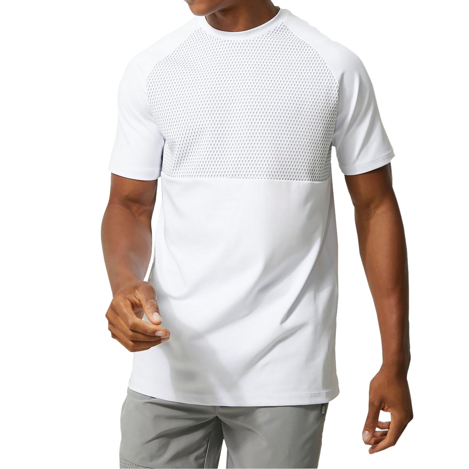 تی شرت ورزشی مردانه نوزده نودیک مدل TS1970 WW -  - 1