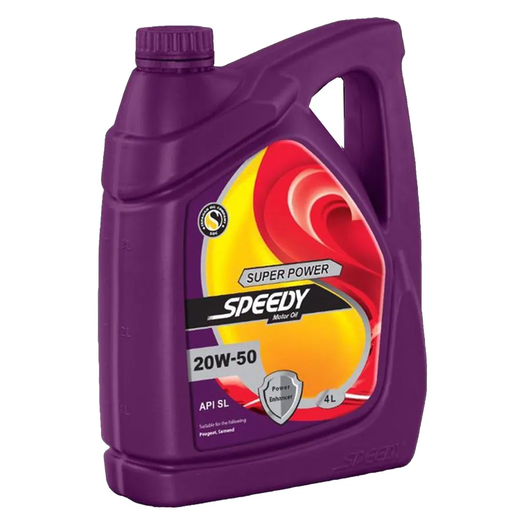 روغن موتور اسپیدی مدل Super Power 20W-50 حجم 4 لیتر