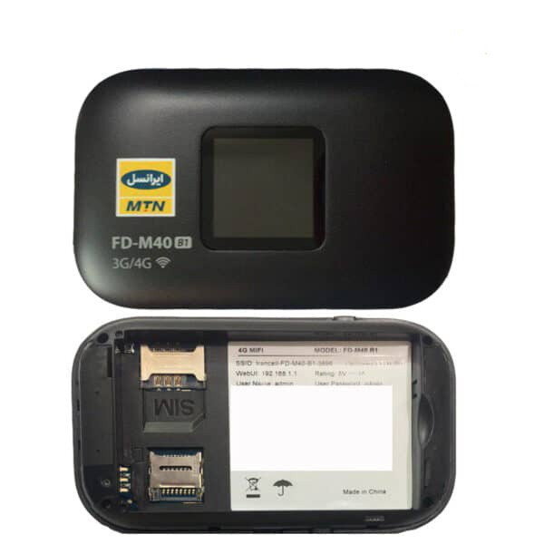 مودم 3G/4G قابل حمل ایرانسل مدل fd-m40