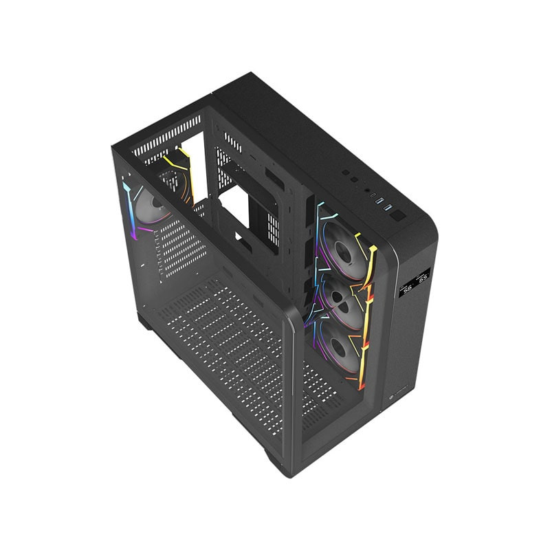کیس کامپیوتر گیمینگ لاجی کی مدل LK-C654B
