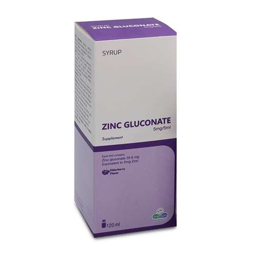 شربت زینک گلوکونات - 120 میلی لیتر