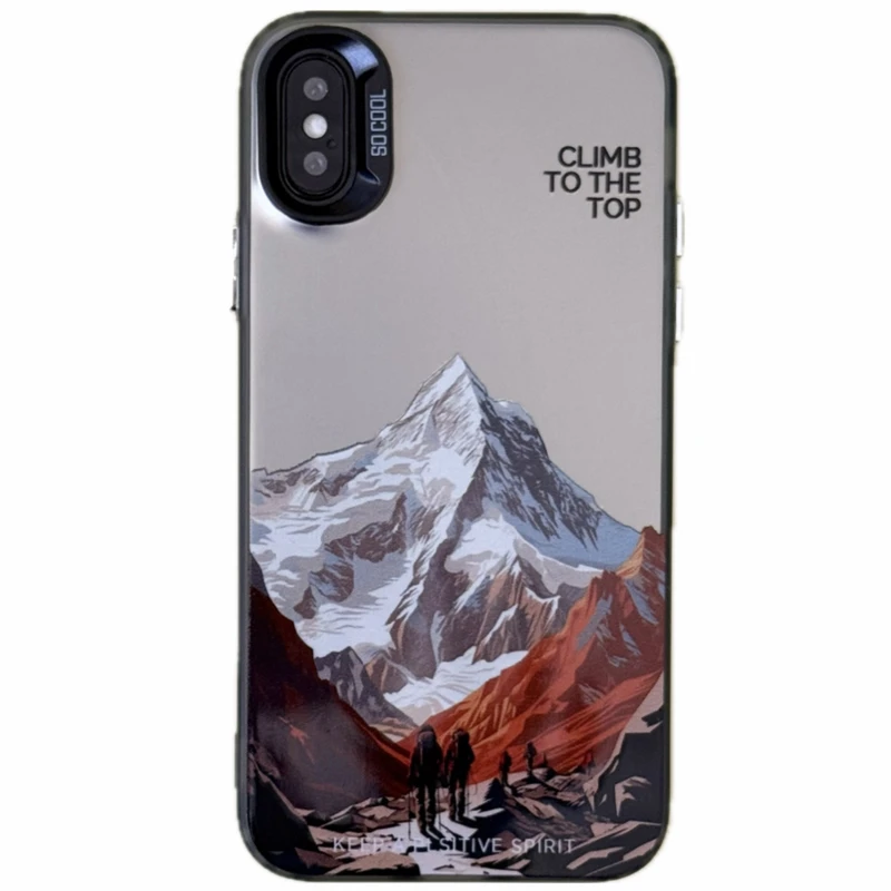 کاور مدل so cool طرح کوهستان مناسب برای گوشی موبایل اپل iphone X/XS