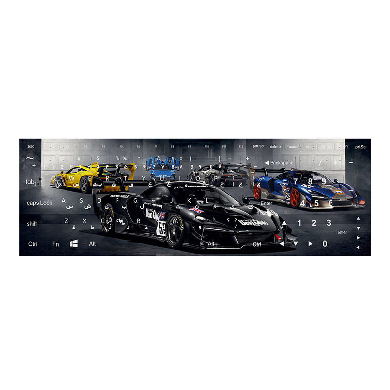 برچسب حروف فارسی کیبورد مدل Car 105