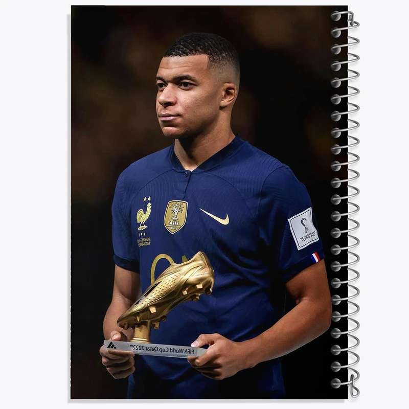 دفتر نت موسیقی 50 برگ خندالو مدل امباپه کد 27593